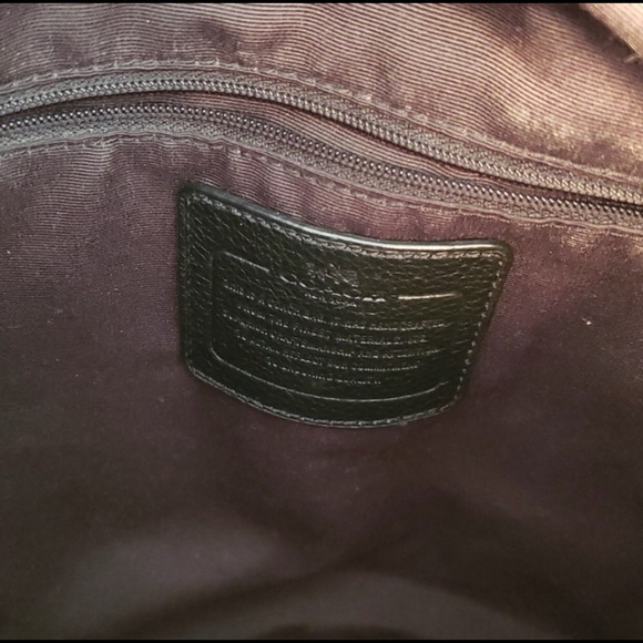 Authentic vintage bucket  Coach Pebble leather rare bag👛 - Picture 6 of 8